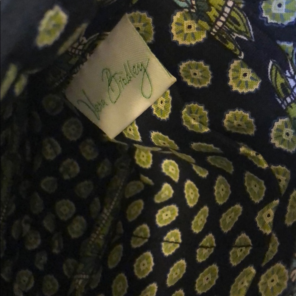 Vera Bradley Cambridge green/blue purse - Picture 4 of 5
